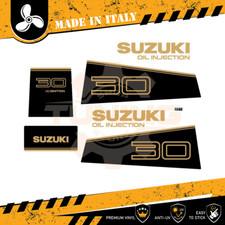 Décalcomanies adhésif Moteur hors-bord Suzuki 30 Ch - 2T Oil Injection