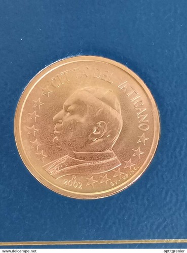 Cents euro vatican 2002 - cents,