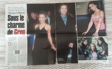 Alyssa MILANO France press article magazine Charmed Who's the boss Melrose Place