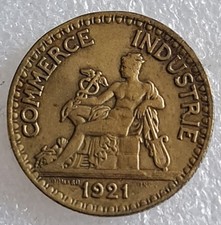 Pièce 2 Francs 1921 Chambres