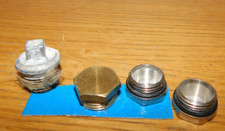 LOT BOUCHON à visser MALE de TUYAU sanitaire PLOMBERIE radiateur CANALISATION