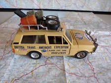 RANGE ROVER British Trans America Expedition Ancienne BURAGO  1/24
