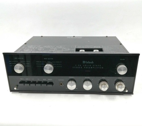 Preamplificateur mcintosh c26 - preamplificateur,