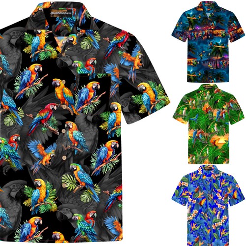 Chemise hawaïenne homme - hawaïenne, /