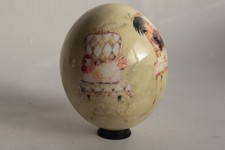 Œuf d'autruche Poules Coq