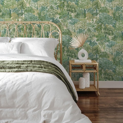 Grandeco vert arbre fleur - grandeco,