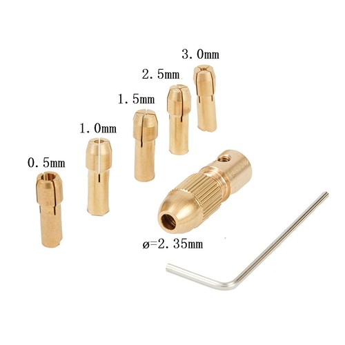 7pcs set perceuse mandrin - 7pcs,