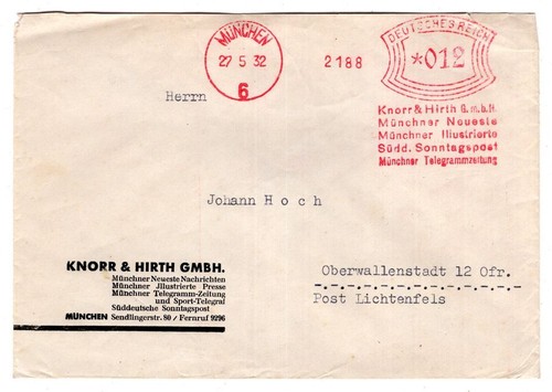 Weimar 1932 freistempler - 1932,