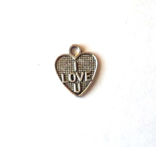 Breloque charms coeur - breloque, i