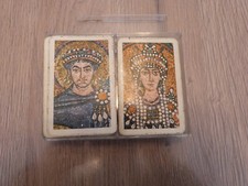 Cartes à Jouer 2 x 54 cartes vintage