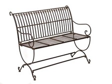Banc pour jardin en fer -