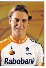 CYCLISME carte  cycliste  HENK VOGELS équipe RABOBANK