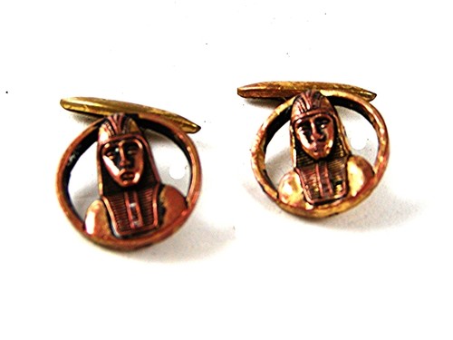 Vintage gold tone egyptian - gold,