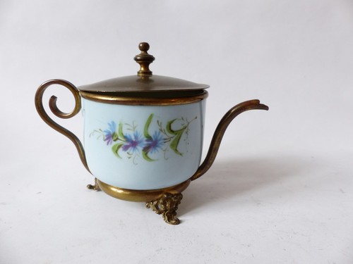 Boite porcelaine napoléon iii - porcelaine,