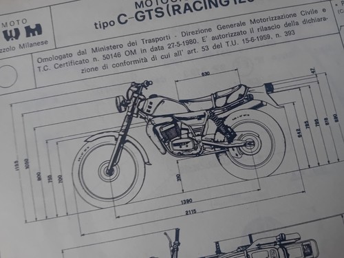 Swm 125 gts racing fiche - swm,