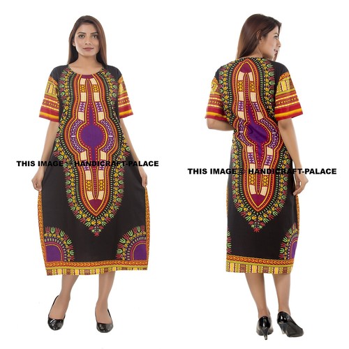 Robe dashiki florale africaine - robe,