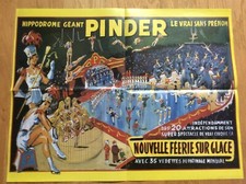 Affiche Cirque Pinder Jean