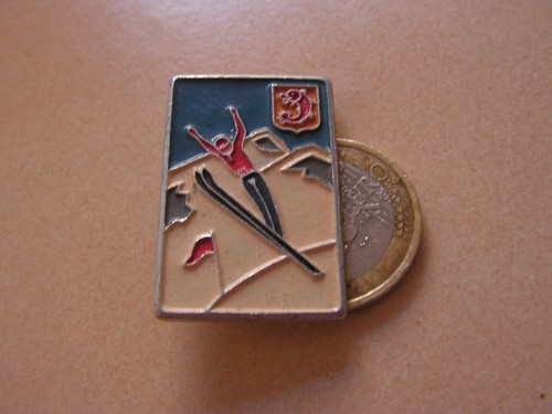Insigne ski ancien - insigne, augis
