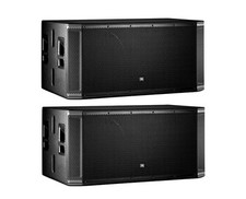 2x JBL SRX828SP Dual 18" 2000