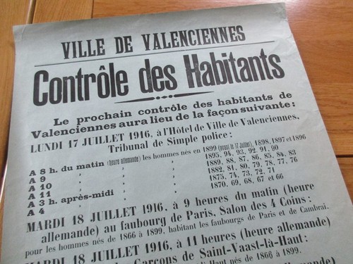 Affiche original wwi - affiche,