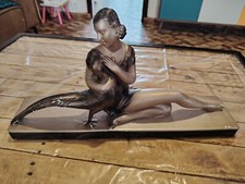 statue dame faisan salvatore melani