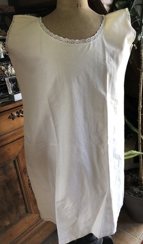Ancienne chemise nuit coton - ancienne,