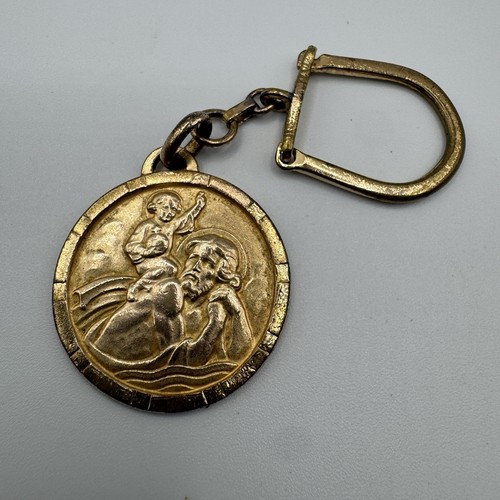 Porte clé ancien - clé, saint