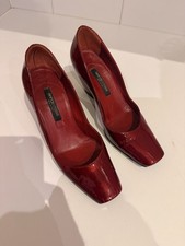 sergio rossi edge heels exclusive red  