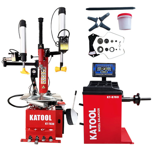 Tire changer wheel - changer, balancer