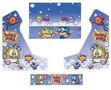 Stickers bartop Bubble Bobble Autocollant borne d'arcade