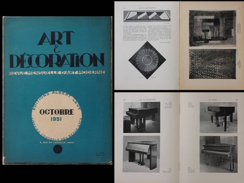 Art decoration octobre 1931 - et,