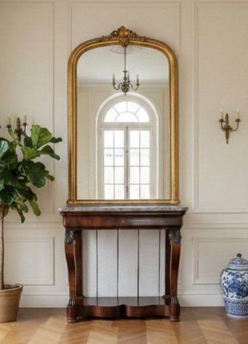 Table console style empire - console,