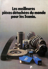 SCANIA TRUCKS / PIECES DÉTACHÉES / PROSPECTUS 100 g