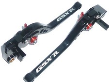 Suzuki GSXR1000 2005-2006 Long Noir Brake & Clutch Levier Route Course Piste