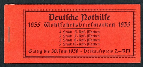 Carnet timbres reich - carnet,
