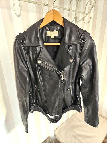 Perfecto cuir noir michael - cuir,