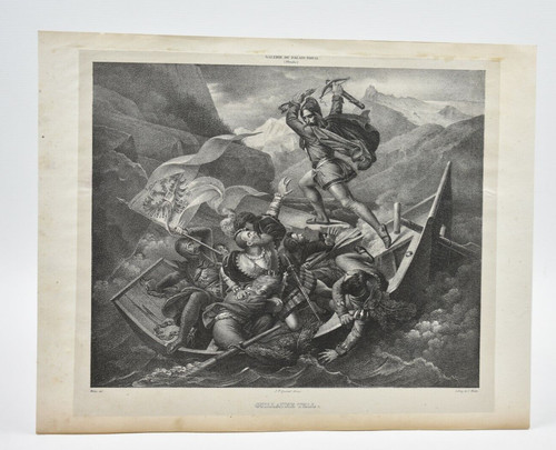 Lithographie xixe siècle - xixe,