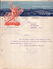 Limoges lettre pericaud - -,