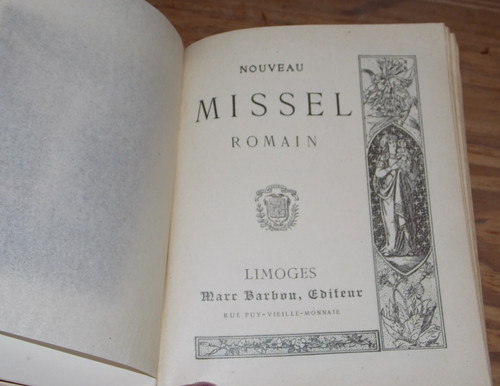 Nouveau missel romain 111 - missel,