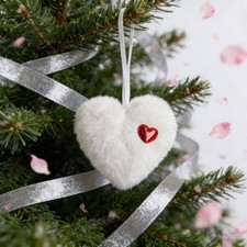Ornement à suspendre coeur en