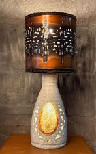 Magnifique Lampe Accolay Céramique & Métal 60S