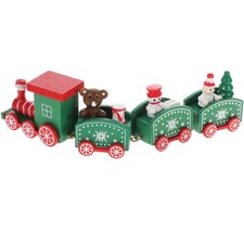  Noël Train En Bois Cadeau