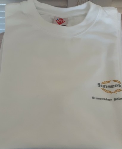 White sunseeker tshirt - sunseeker,