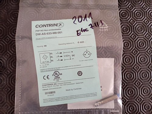 Contrinex 503 m8 - contrinex, dw-as-503-m8