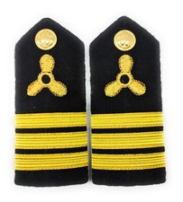 Uniforme Marin Chef Officier 2E Ingénieur Épaulettes Paire De Propulseurs