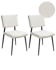 Lot de 2 Chaises en Velours