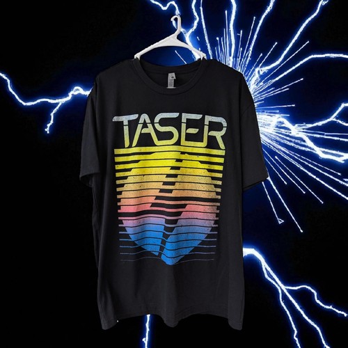 Black taser graphic electric - black,