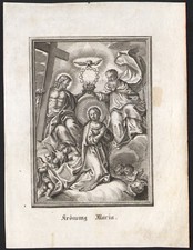 1720 gravure couronnement - gravure, le