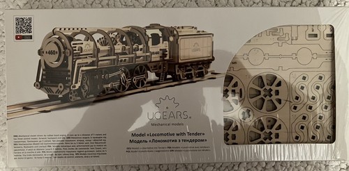 Locomotive bois avec tender - bois,