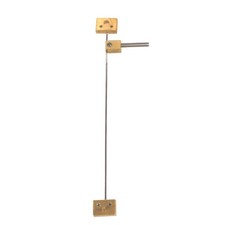 Ressort de torsion 5F pour horloge annuelle Kundo, longueur du fil 66 mm